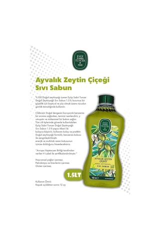 5'li Set Akdeniz Esintisi Sıvı Sabunlar Eyüp Sabri Tuncer 1.5l Ve Rosıe