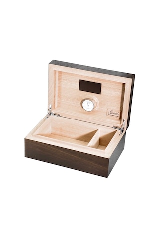 Gentili Emilio Kahverengi Ahşap Kaplama Humidor 373044