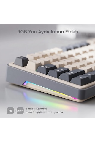Royal Kludge Rk R87 Pro %75 Mekanik Oyuncu Klavyesi