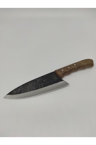 Bursa Santoku Model Dövme Çelik Şef Bıçağı
