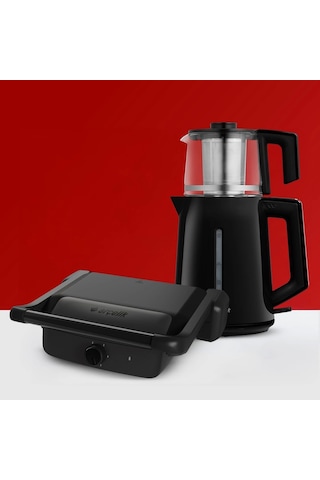 Arçelik Siyah Kahvaltı Seti Çok Renkli