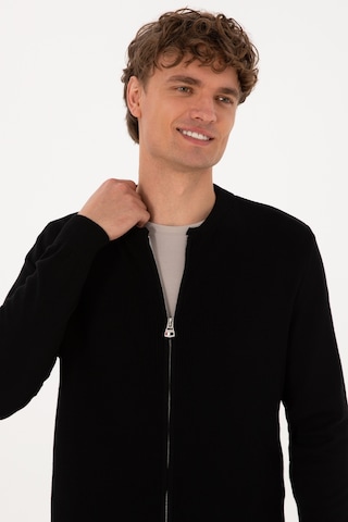 U.s. Polo Assn. Erkek Siyah Hırka Triko 50313721-vr046 Siyah