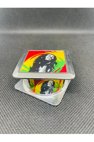 BobMarley 3Parça Metal TutunÖğütücü Grinder //4,5cm
