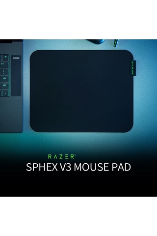 Razer Sphex V3 Mouse Pad Oyun Faresi Matı, Pürüzsüz-s,siyah