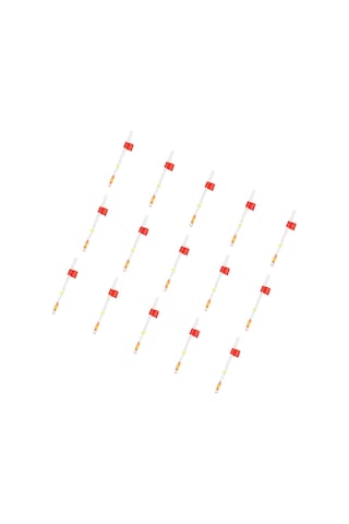 Xindoker Küçük Boy Beyaz Abssuzak Ucu 15 Adet - Kış Balıkçılığı İçin Elverişli, Hafif Ve Dayanıklı, Buzağı Balıkçılık Kamışlarıyla Uyumlu, 70mm Uzunluk