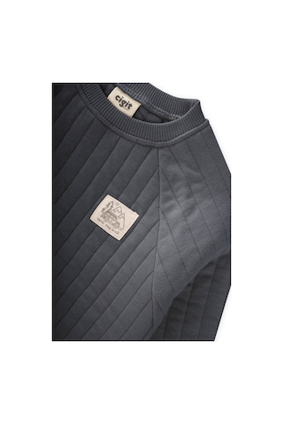 Cigit Kapitone Sweatshirt Takım 1-7 Yaş Antrasit Antrasit