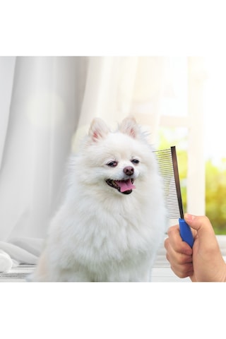 Kısa Tüy Uzun Tüy Kıtık Açıcı Metal Kedi Köpek Tarağı