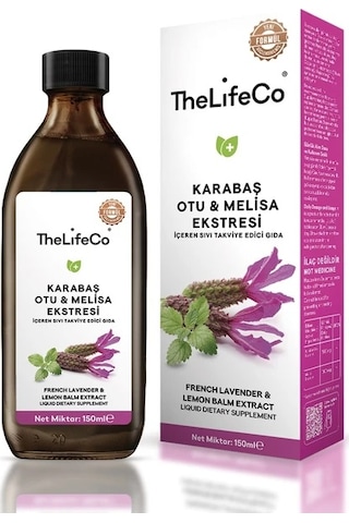 TheLifeCo Karabaş Otu & Melisa Ekstraktı 150 ML