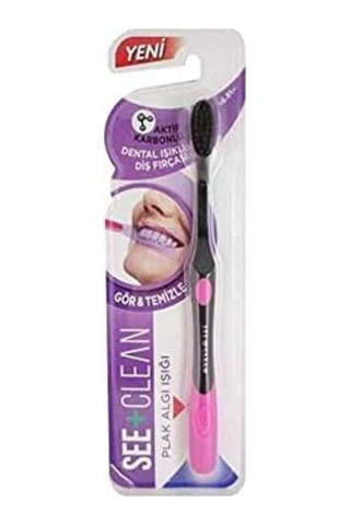 See+ Clean Dental Işıklı Diş Fırçası Pembe