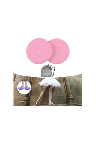 Ganzhoushop Tahtası Suntek Sporları Pembe Bale Dönme Cihazı Ev Egzersiz 2 Adet Pembe