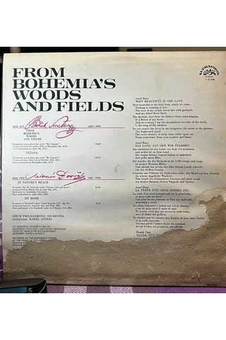 Bedřich Smetana & Antonín Dvořák - From Bohemia's Woods And Fields - Czech Philharmonic Orchestra / Karel Ančerl Supraphon Stereo