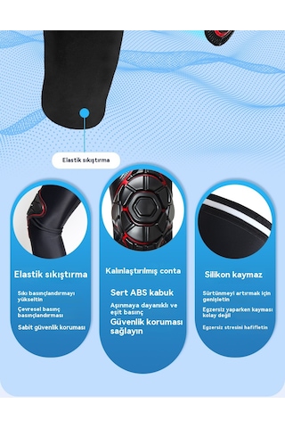 Eternal Luck Düşme Önleyici Güvenlik Motosiklet Dizlikleri M