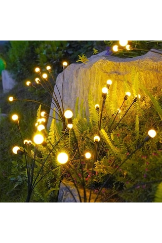 Bahçe Işıkları-yeni Yükseltilmiş Güneş Enerjili Ateşböceği Çok Renkli