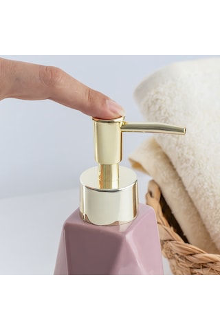 Porsima 3203 Seramik Sıvı Sabunluk Lavabo Sabunluğu 250 Cc Pudra
