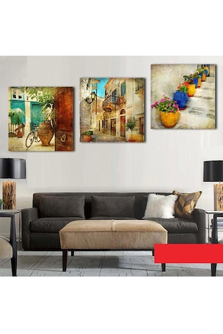 Suntek Tuval Boyama Baskılı Resim Posteri Sanat Ev Dekor Kırsal L