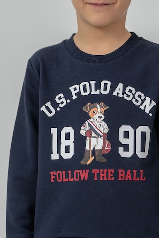 U.S. Polo Assn. Erkek Çocuk Baskılı Lacivert Uzun Kol Eşofman Takımı Us2632-c-v2 Us2632-c-v2