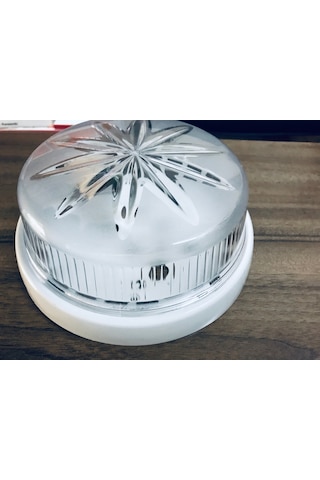 Tavan Glop Armatür E27 Duy Tavan Aplik 23Cm. Şeffaf