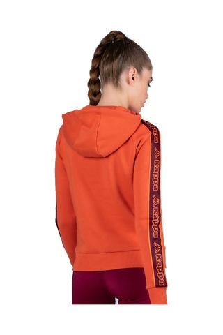 Kappa Logo Tape Ardac Kadın Sweatshirt 341H3NW Turuncu