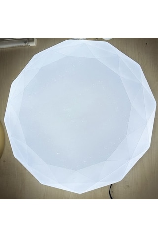 48w Kristal Led Armatür Beyaz Renk 48 Cm Beyaz 48w Kristal Led Armatür Beyaz Renk 48 Cm Beyaz