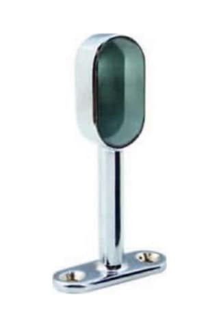 Ayaklı Flanş Oval Kapalı Krom 15X29