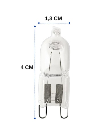 Osram Halopin Oven 25w 2700k Sarı Işık G9 Duylu Halojen Fırın Ampulü 4 Adet