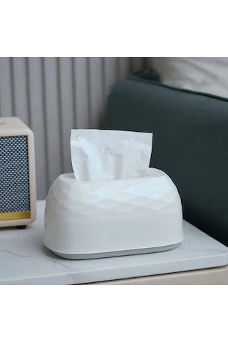 Sarı Doku Kutusu Tuvalet Kağıdı Kutusu Peçete Tutucu Kılıf Basit Şık Kağıt Doku Dağıtıcı Ev Araba Organizatör