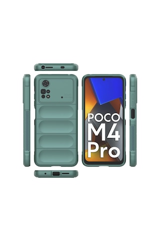 Xiaomi Poco M4 Pro 4g Kılıf Optimum Lens Çerçeveli Silikon Kapak