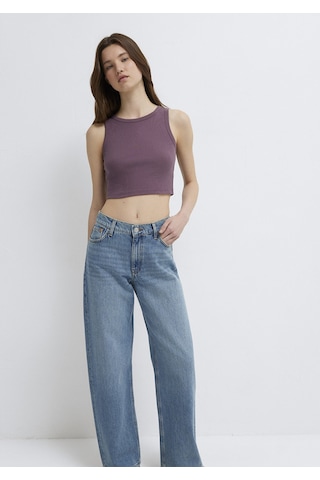 Mavi - Mor Crop Atlet 1613810-70648