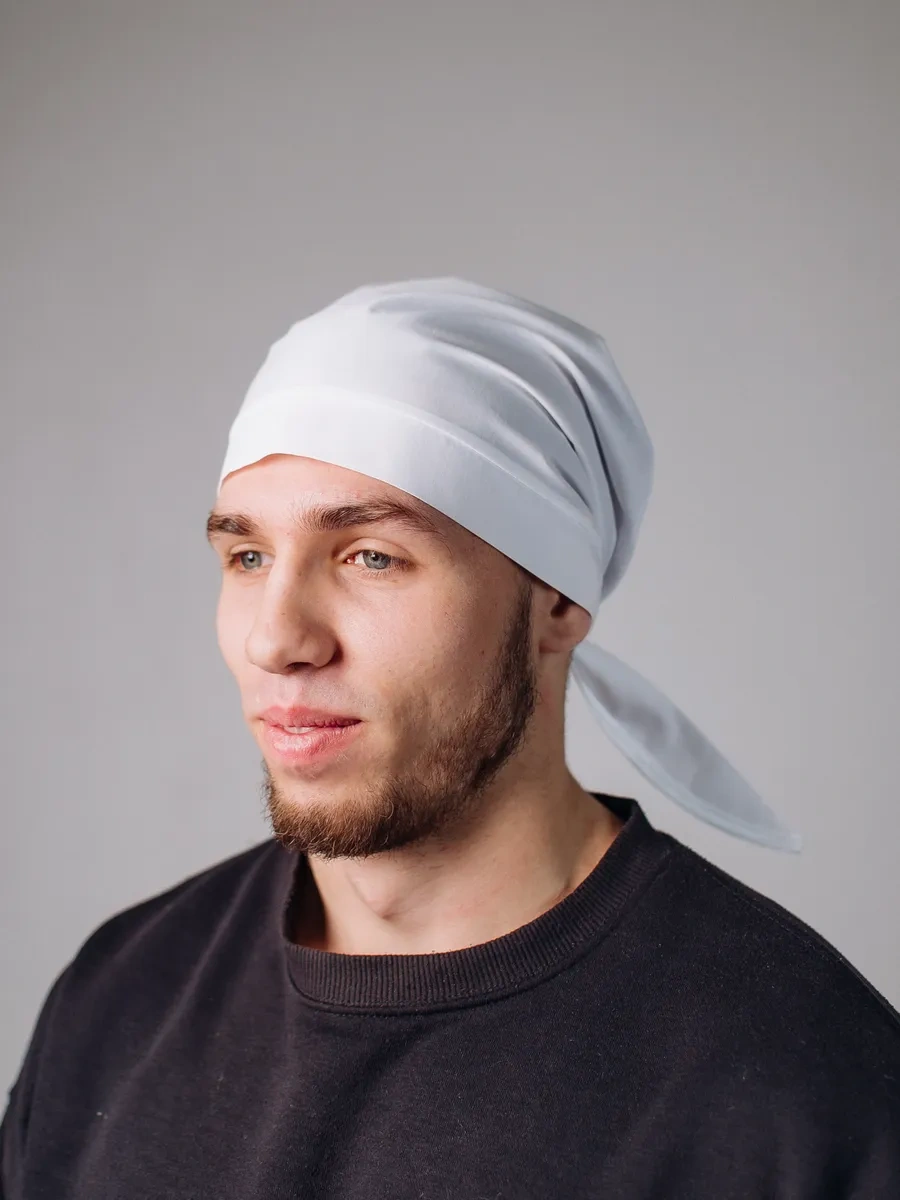 Valiver Alaşım Bağlantılı Şef Baş Bandanası 304328377 Beyaz