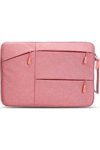 Aubyhe 13.3 İnç Pembe Tablet Ve Bilgisayar Korumalı Çantası - Çoklu Reçmeli, Dayanıklı Malzeme, Taşınabilir İç Çanta Siyah