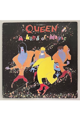 Queen A Kind Of Magic Lp Plak Orjinal 1986 Dönem Avrupa Baskı