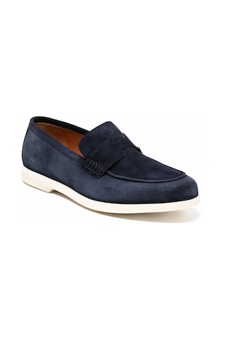 Oxford Klasik Erkek Mo-16500a250-16500 Giuseppe Mengoni Güçlü Lacivert Süet Lacivert