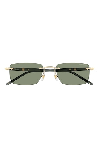 Mont Blanc Mb0344s 005 Erkek Güneş Gözlüğü Çerçevesiz