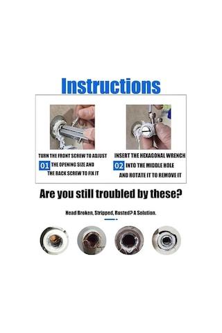 Tongxida Bosphorusboutique Vida Kırık Musluk Çıkarıcı, 1set Db, Çok Renkli Çok Renkli