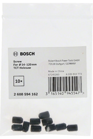 Bosch Tct Elmas Uçlu Panç için Merkezleme Uç Vidası 2608594162