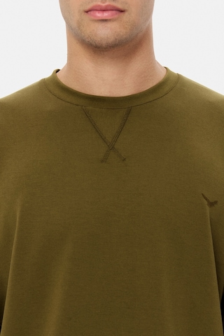 D'S Damat Ds Damat Regular Fit Haki Düz Sweatshirt 5hce26172205m H01