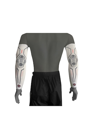 Gp Kompozit Universal Motosiklet Kolluk Beyaz