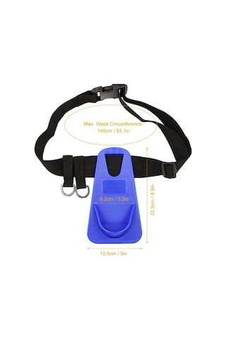 Dancemonkey Uzunluk Ayarlı Balık Olta Kemeri - Abs Malzeme, 140 Cm, 5.5 Cm Çapa Uyumlu