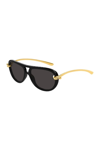 Bottega Veneta 1418s 005 58-15 Güneş Gözlüğü Siyah