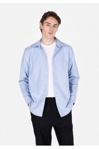 Colin's Colins Regular Fit Shirt Neck Düz Erkek Mavi Uzun Kol Gömlek Cl1073845 Cl1073845 Q1.v2 Lbl Açik Mavi