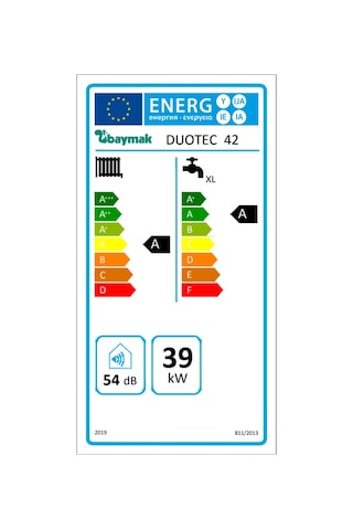 Baymak Duotec Premix 42 42 kW 36.000 Kcal/h Yoğuşmalı Hermetik Kombi