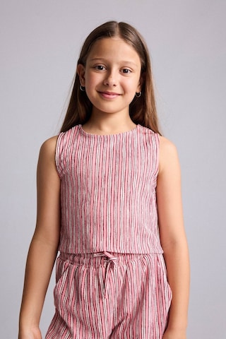 Defacto Kırışık Dokulu Kumaş 2li Açık Pembe Takım Kız Çocuk H6574a826smpn623 Pembe-pn623