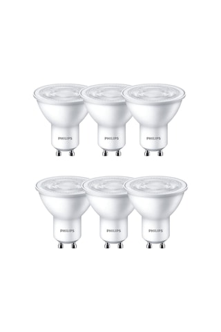 Philips Led Spot 50W Gu10 Beyaz Gün Işığı 4000K 6Lı