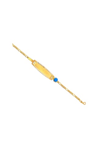 Cigold Taşlı Çocuk Bileklik 14 Ayar Altın 1.50 Gr Oa-c11303029262 Renkli Çok Renkli