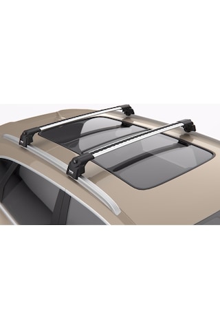Turtle Air-2 Silver Kit, Fiat Egea Cross Tavan Taşıyıcı Portbagaj