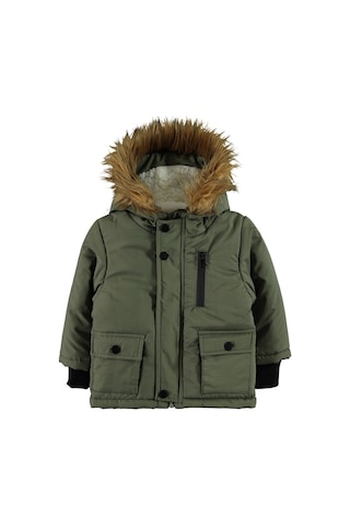 Civil Baby Erkek Bebek Kapüşonlu Mont 6-18 Ay Haki 217961090k31-1 Haki