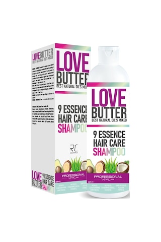 Love Butter ( 9 ) Özlü Saç Besleyici Komple Saç Bakım Şampuanı 330 ML