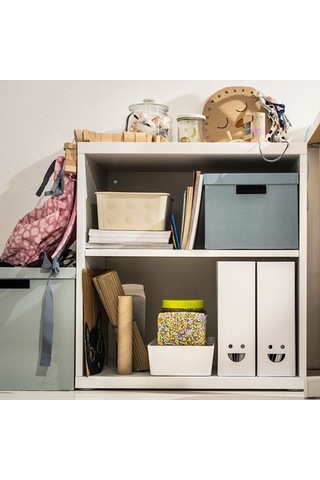 Ikea Tjabba Dosyalık, Beyaz, 2 Adet