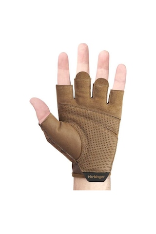 Harbinger Pro 2.0 Unisex Tan Ağırlık Eldiveni Beyaz - Siyah