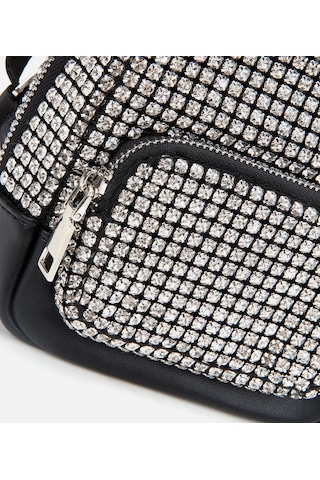 Hotiç Kadın Gri Taşlı Sırt Çantası 03cah309020a250 Gri